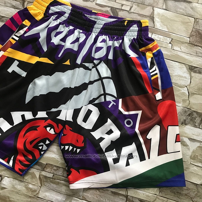 Short Toronto Raptors Rainbow Classic Noir